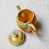 Raw 'Autumn Bloom' Wood Fired Ceramic Teapots 70ml Teaware- Cha Moods