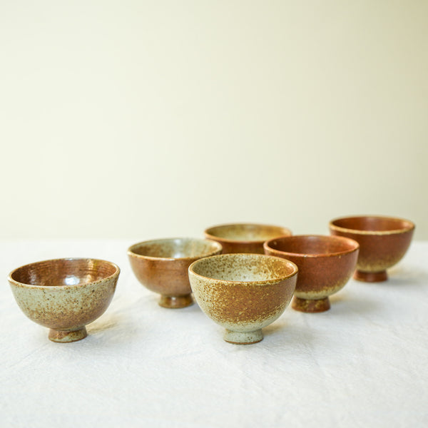 Wabisabi 'Eggshell' Tea cups 60ml  Teaware- Cha Moods