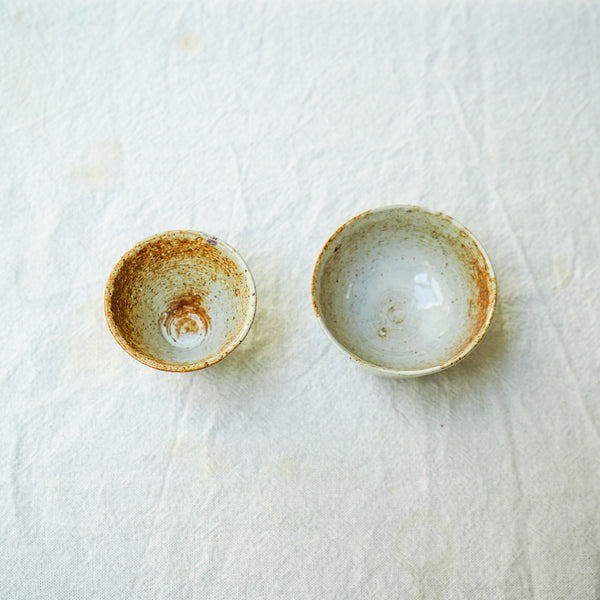 Watercolor 'White Moon' Tea cups 80ml  Teaware- Cha Moods