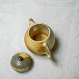 Raw 'Dragon Egg' Wood Fired Ceramic Teapots 100ml Teaware- Cha Moods