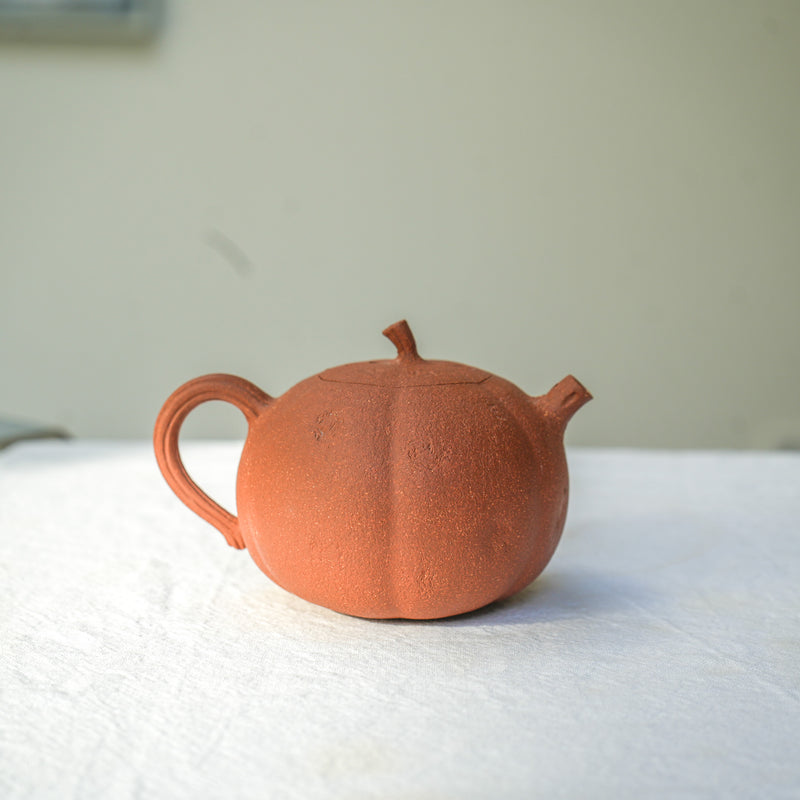 Yixing Duanni Pumpkin Teapot 140ml  Teaware- Cha Moods