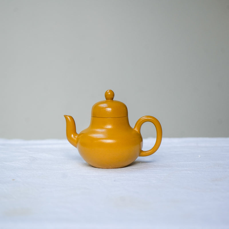 Siting-shaped Duanni/Zhuni Yixing Teapot 100ml Duanni Teaware- Cha Moods