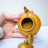 Siting-shaped Duanni/Zhuni Yixing Teapot 100ml  Teaware- Cha Moods