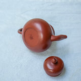 Siting-shaped Duanni/Zhuni Yixing Teapot 100ml  Teaware- Cha Moods